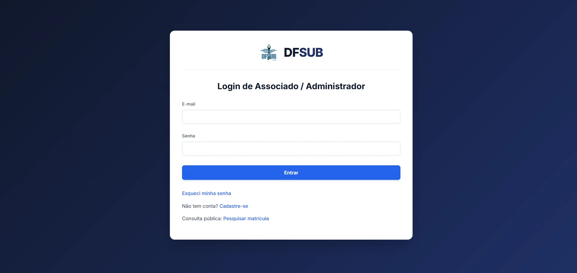 Página de Login
